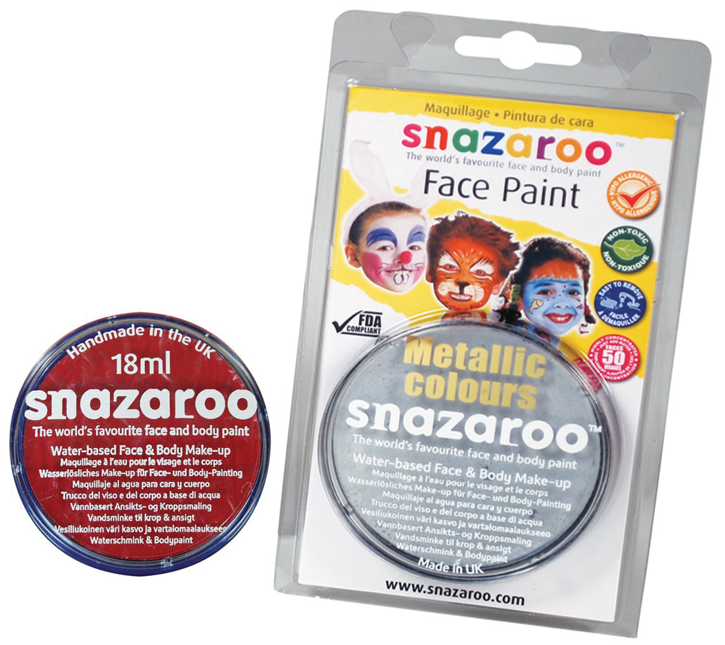 Snazaroo Face Paint, White 